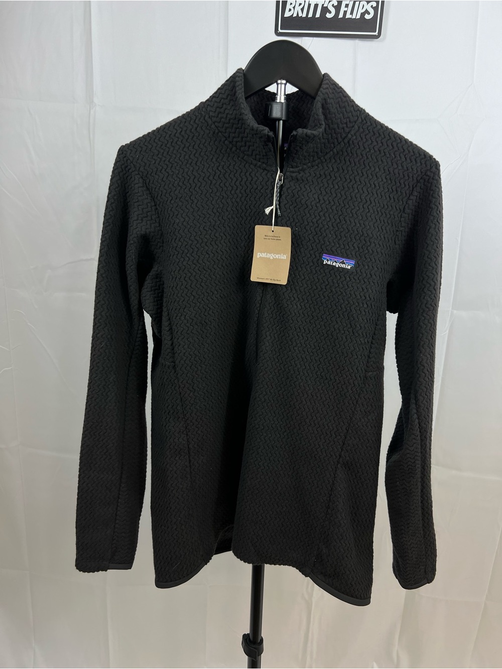 NWT Patagonia Quarter Zip Womens Sweatshirt Size Large